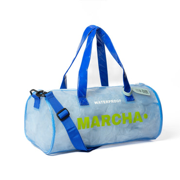 Aqua Blue Duffle Bag