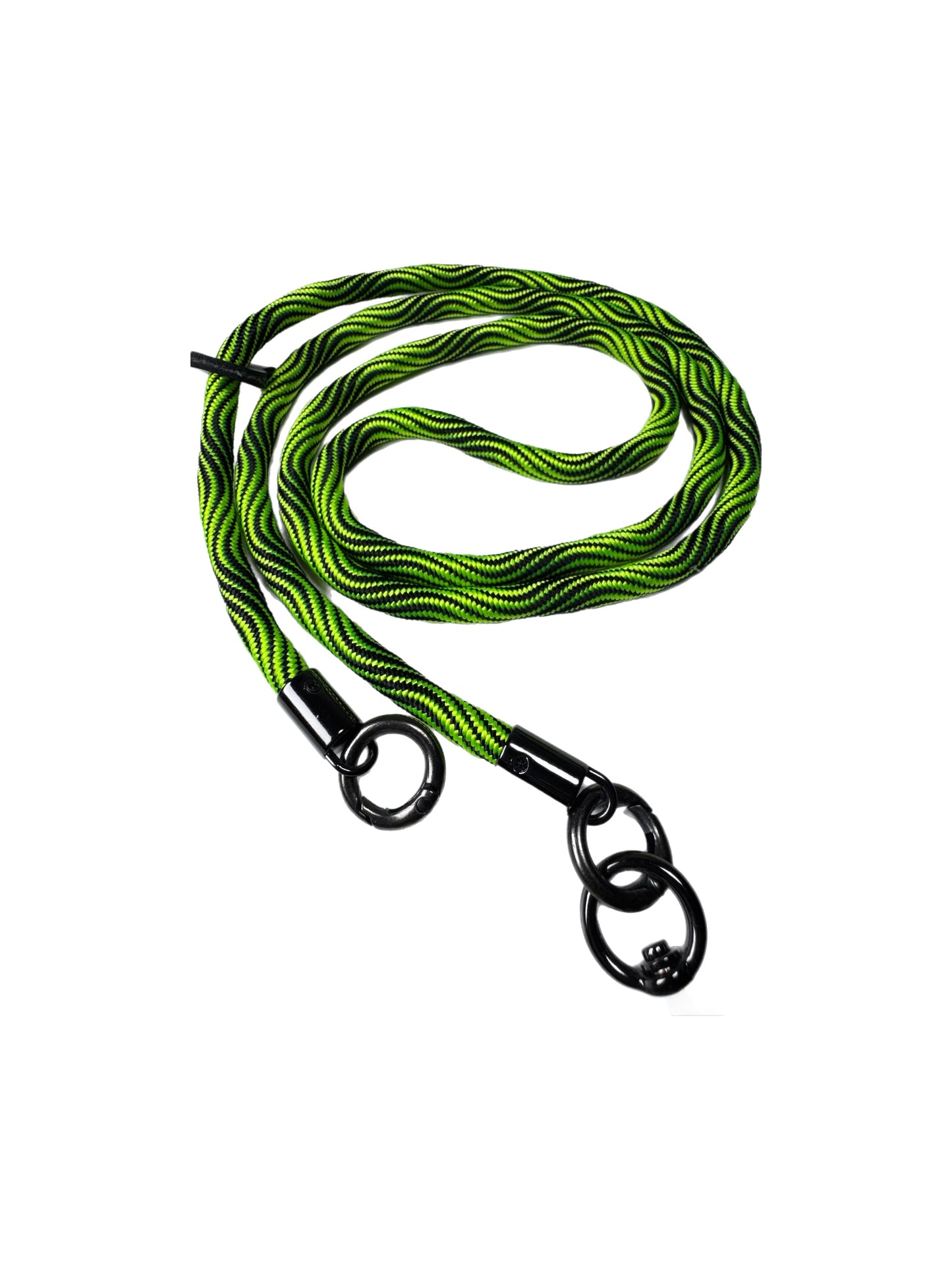 Decorative Rope | black X green neon