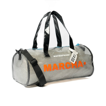 Aqua Black Duffle Bag