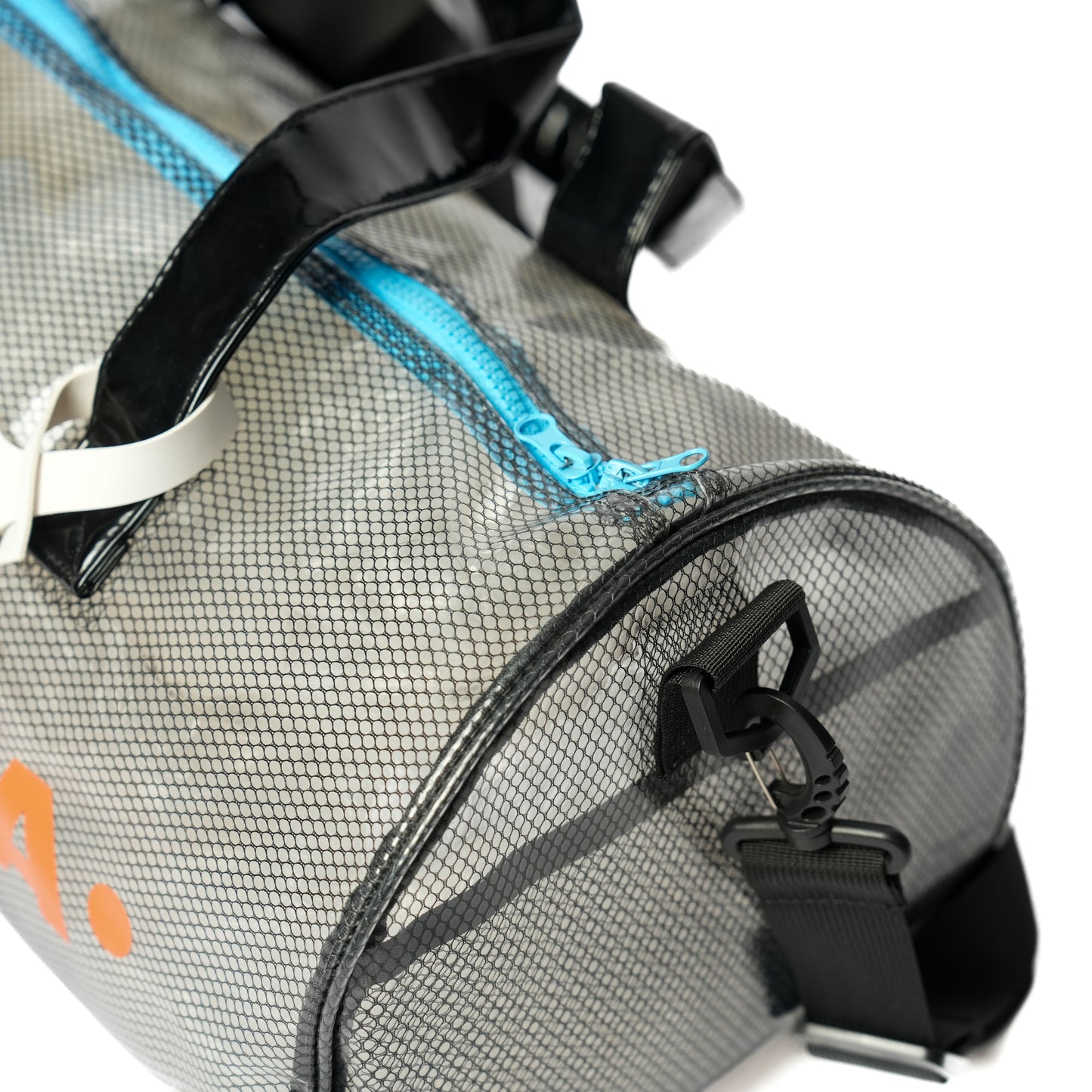 Aqua Black Duffle Bag