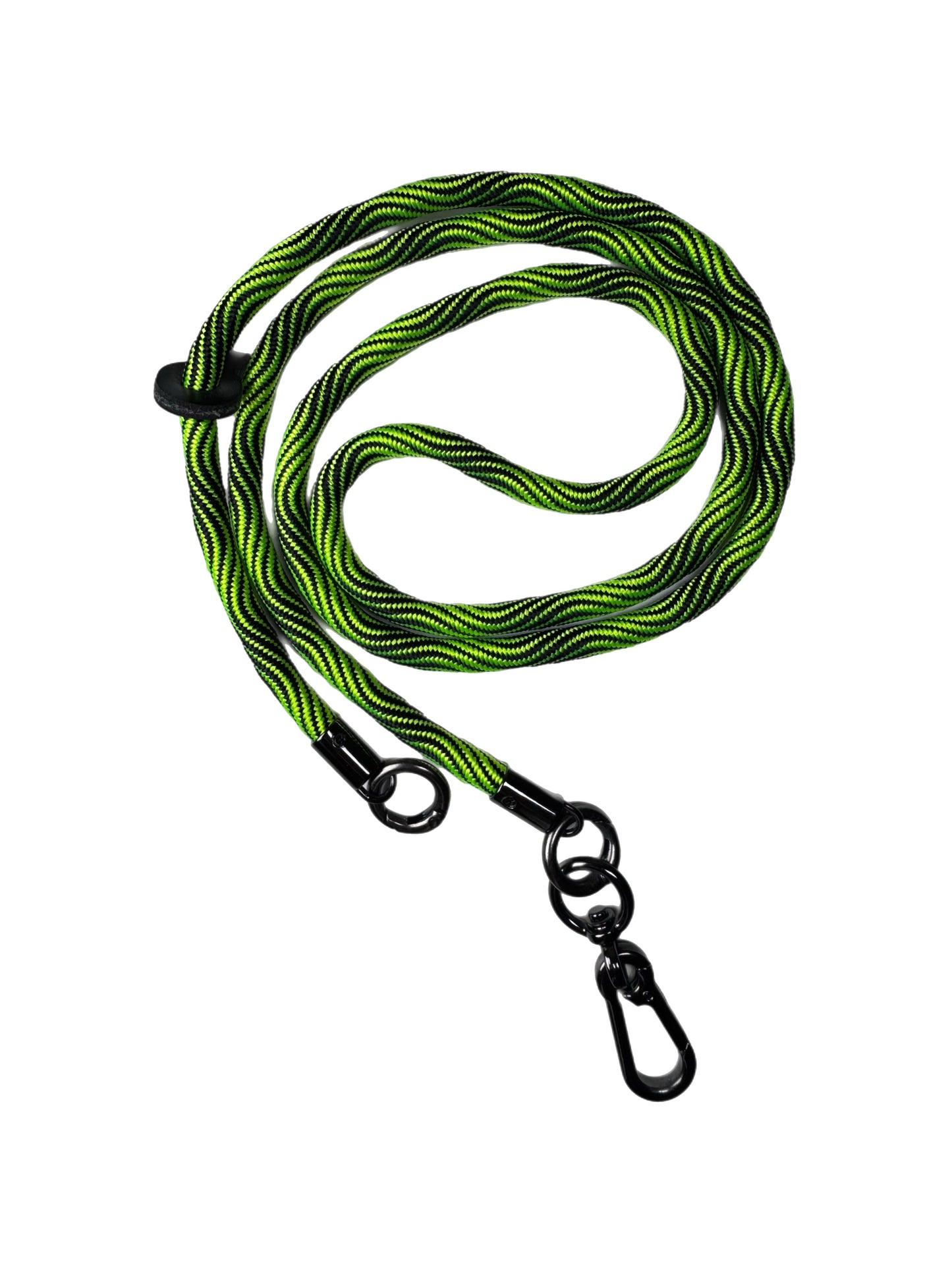 Decorative Rope | black X green neon