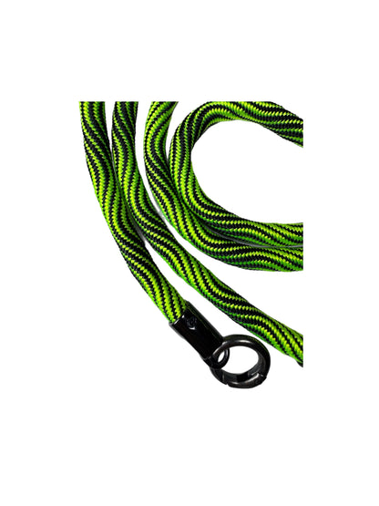 Decorative Rope | black X green neon