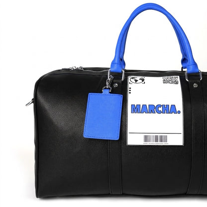 Duffle Black leather