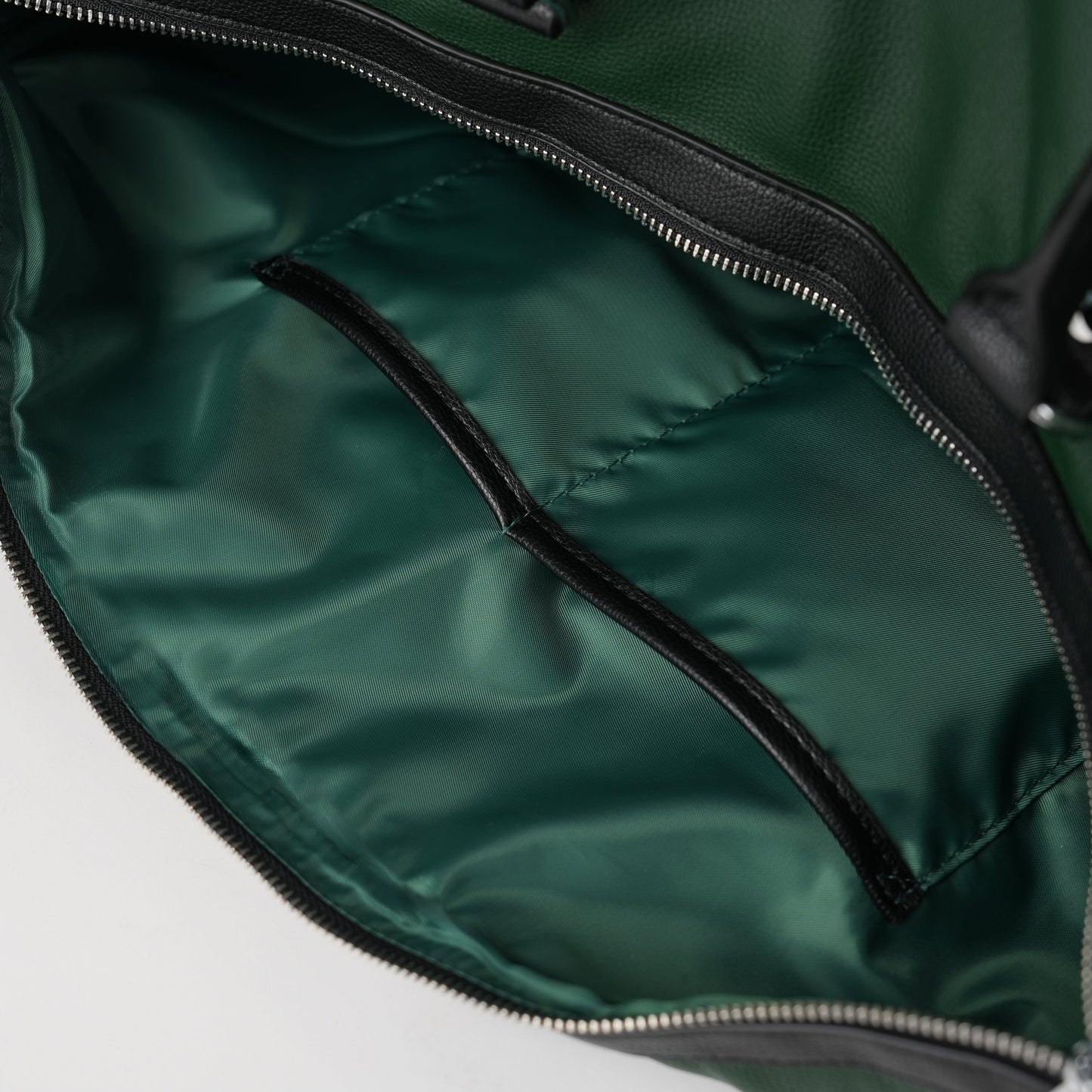 Duffle Green leather