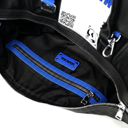 Duffle Black leather