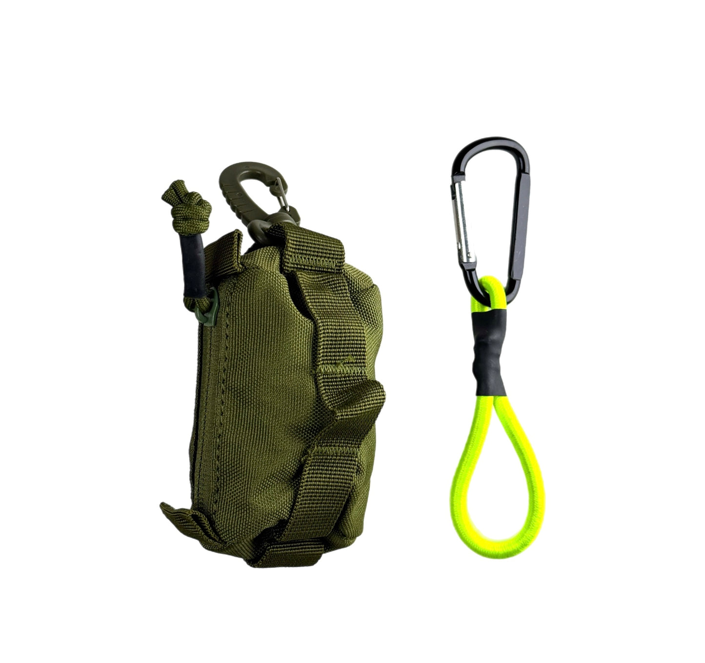Hook Pouch x2 |Army x yellow